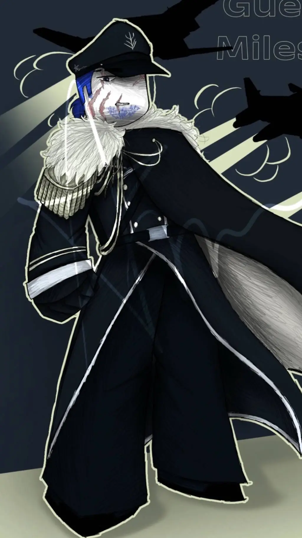 ai character: guest 1337 background