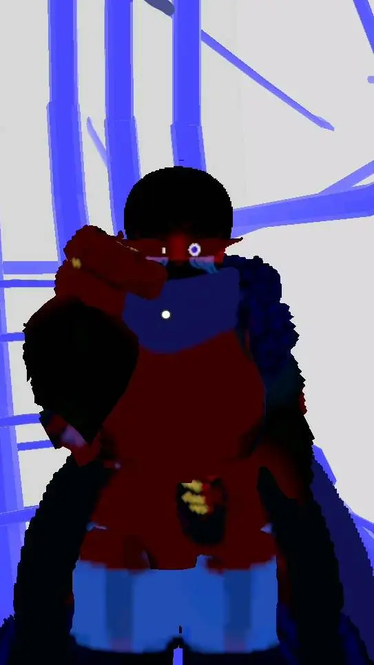 ai character: fem error background