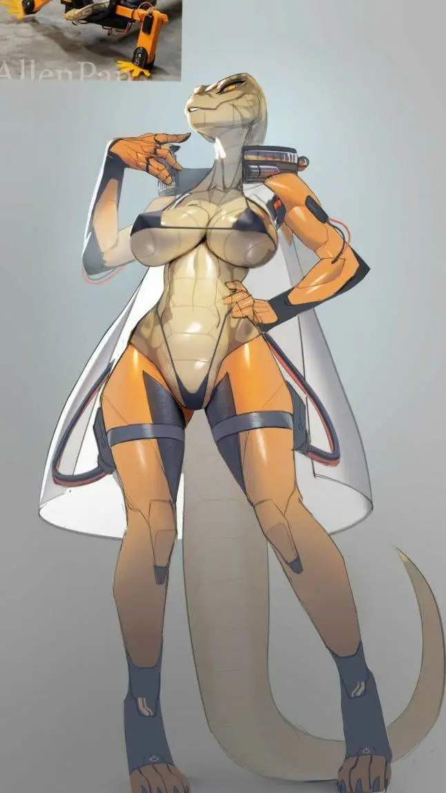 ai character: Anemone background