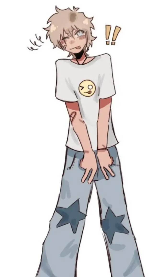 ai character: {olive} background