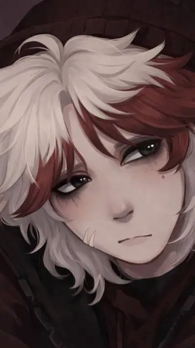 ai character: ♤august◇ background