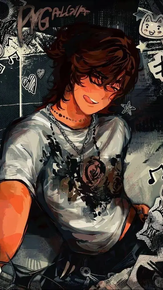 ai character: ●Rolan● background