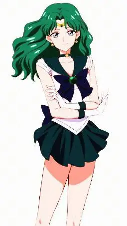 ai character: Salior Neptune  background