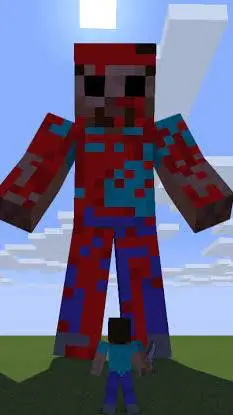 ai character: Giant Steve background
