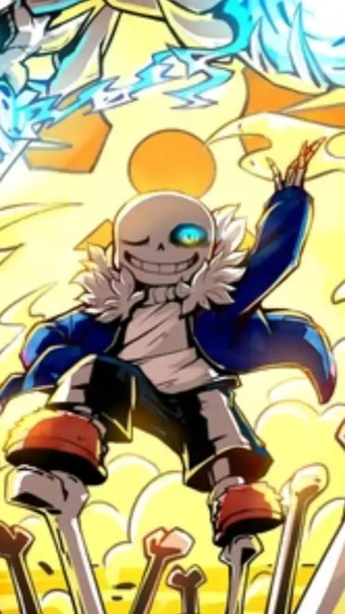 ai character: Sans background