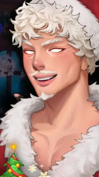 ai character: dti xmas background