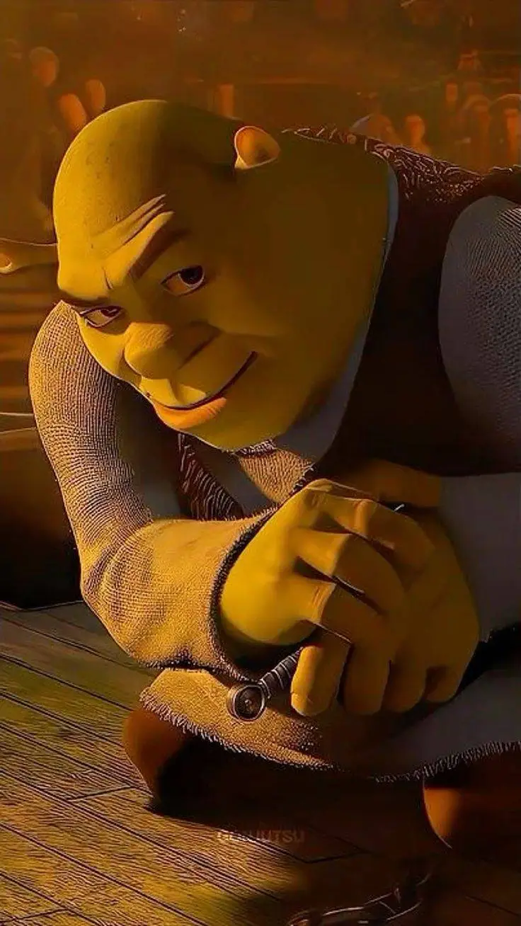 ai character: Shrek background