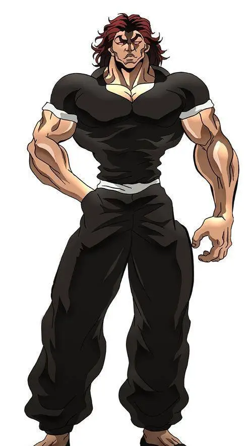 ai character: Yujiro Hanma background