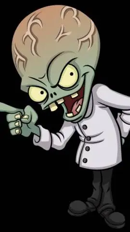 ai character: Dr. Zomboss  background