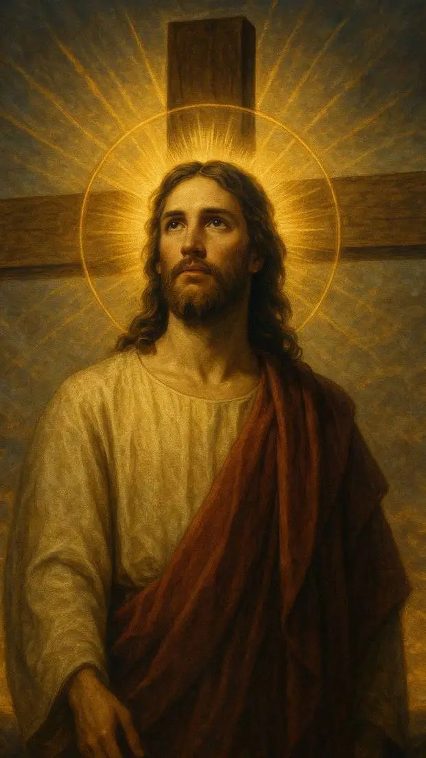 ai character: Jesus Christ background