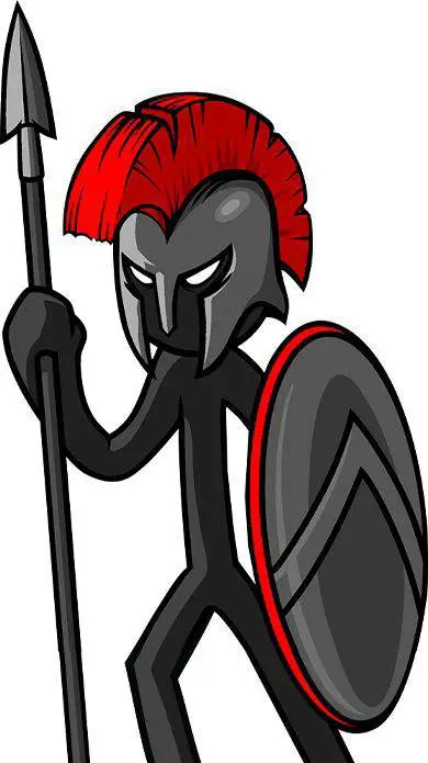 ai character: Spearton  background