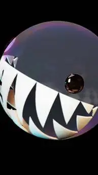 ai character: Bubble background