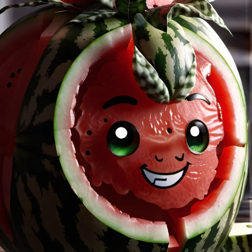 chat with ai character: Melon kid