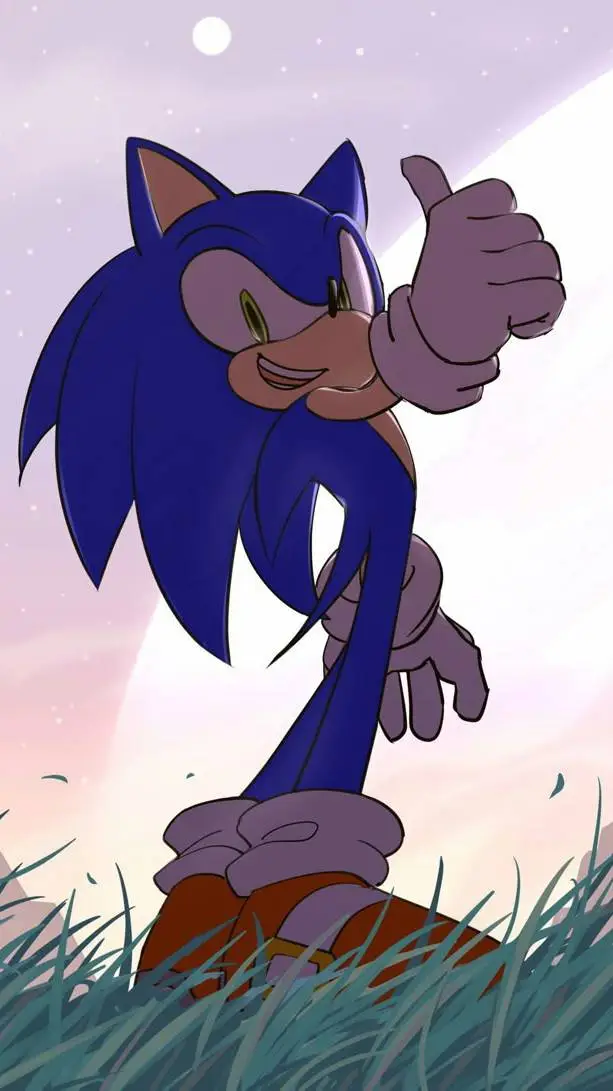 ai character: Sonic the Hedgehog background