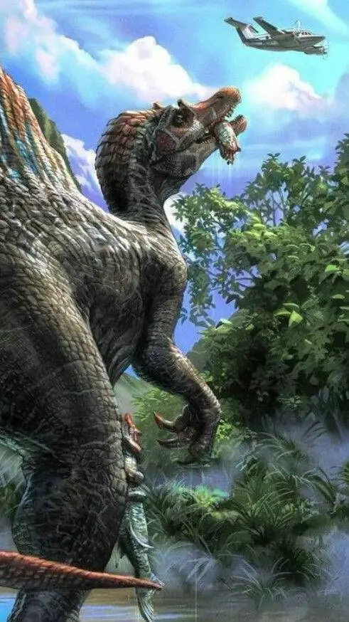 ai character: Spinosaurus background