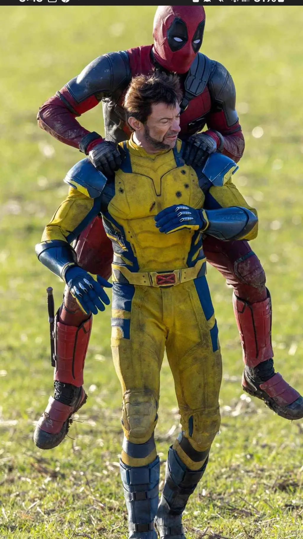 ai character: Wolverine&Deadpool background