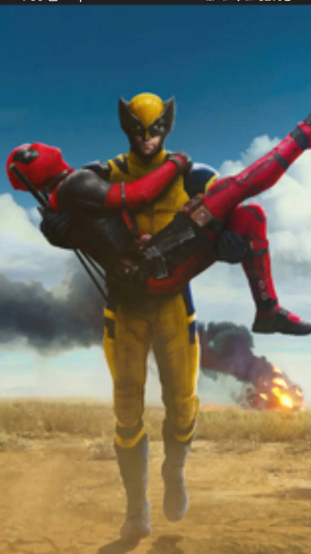 ai character: Deadpool&Wolverine background