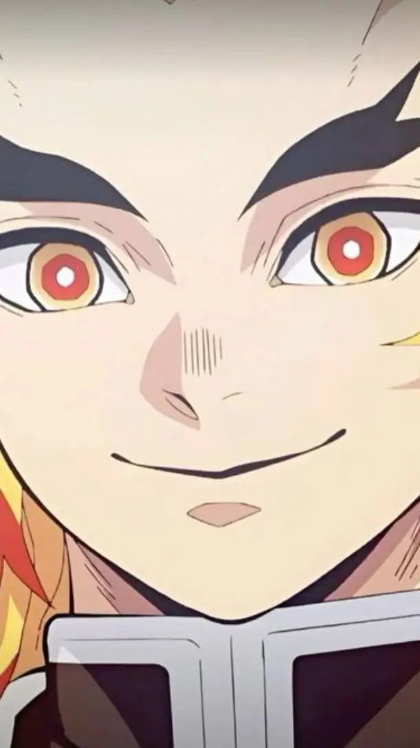 ai character: Rengoku again:)  background