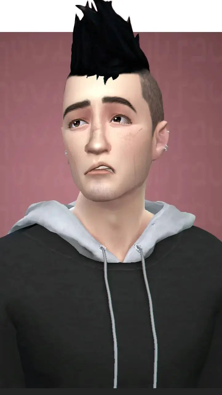 ai character: Nervous Subject  background