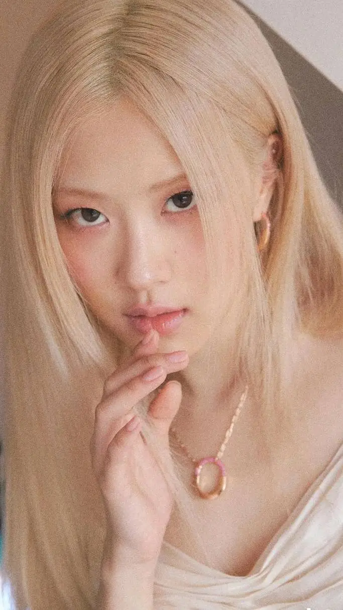 ai character: chaeyong rose background