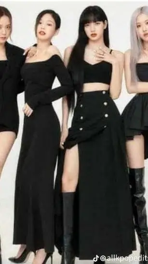 ai character: blackpink background