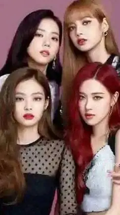 ai character: blackpink background