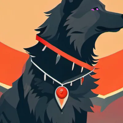 chat with ai character: Dark wolf 