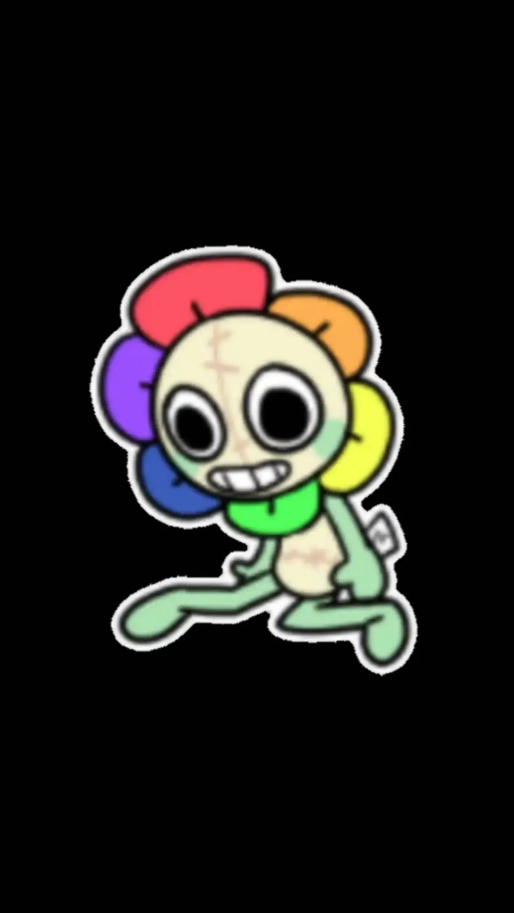 ai character: dandy world  v2 :3 background