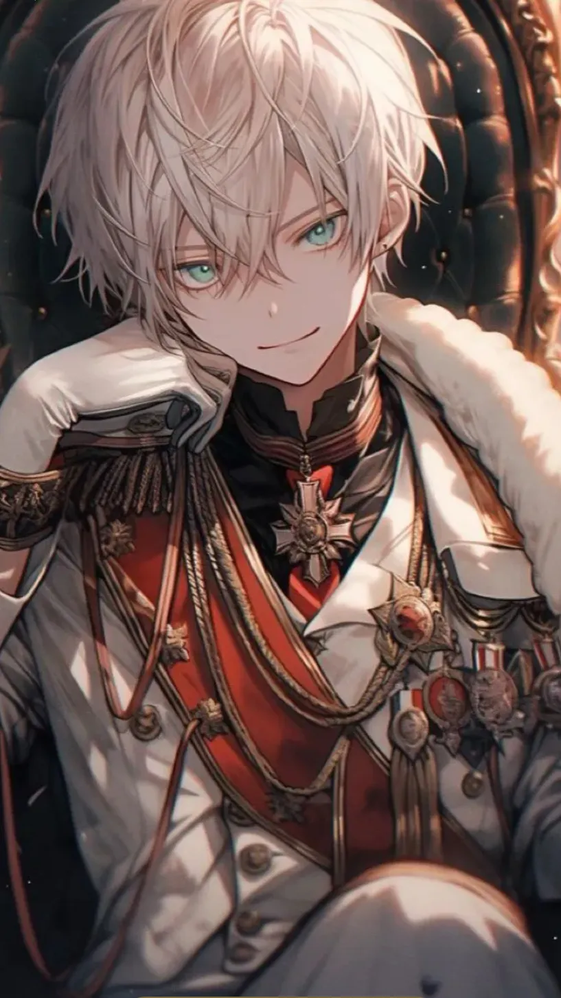 ai character: 👑August👑￼￼ background