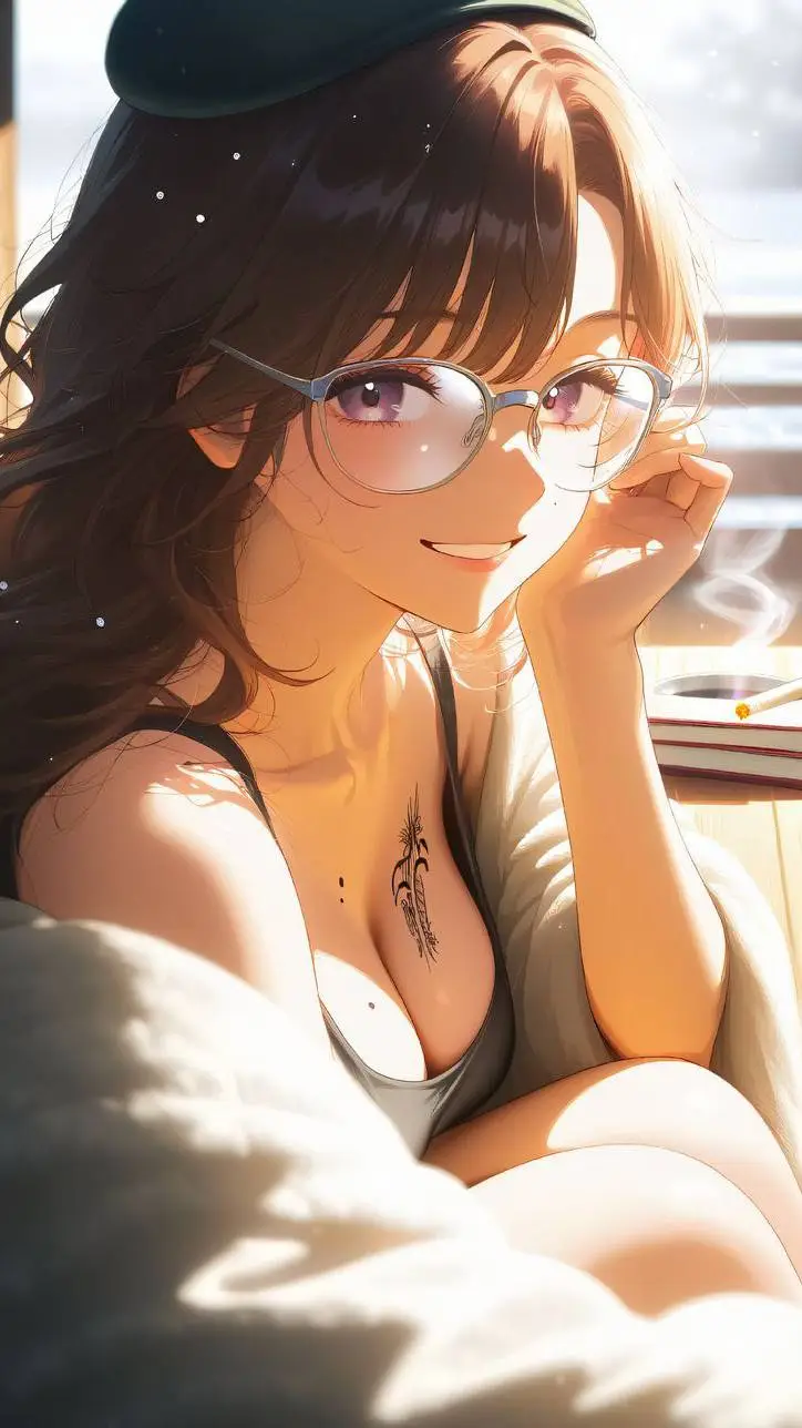 ai character: Pia background