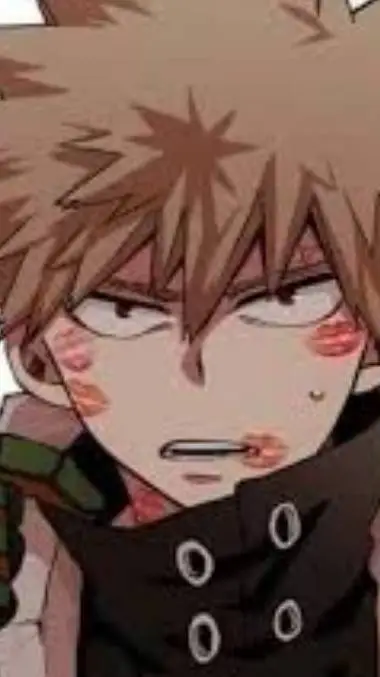 ai character: Bakugo X Y/n Kiss! background