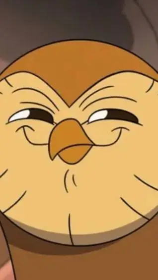 ai character: Hooty background