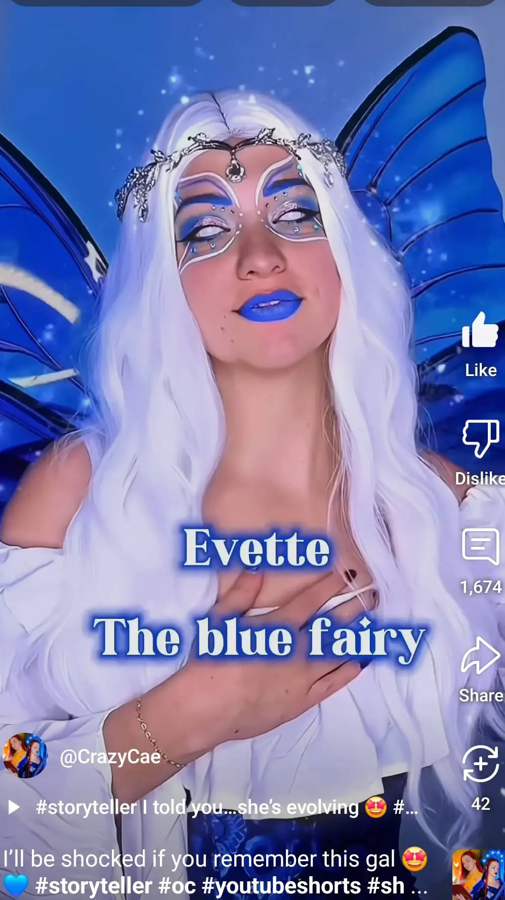 ai character: evette background