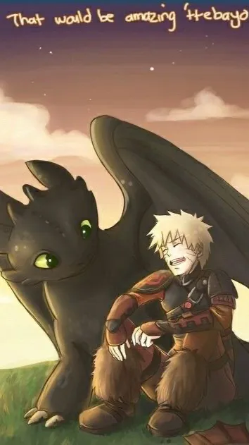 ai character: Httyd x MHA  background