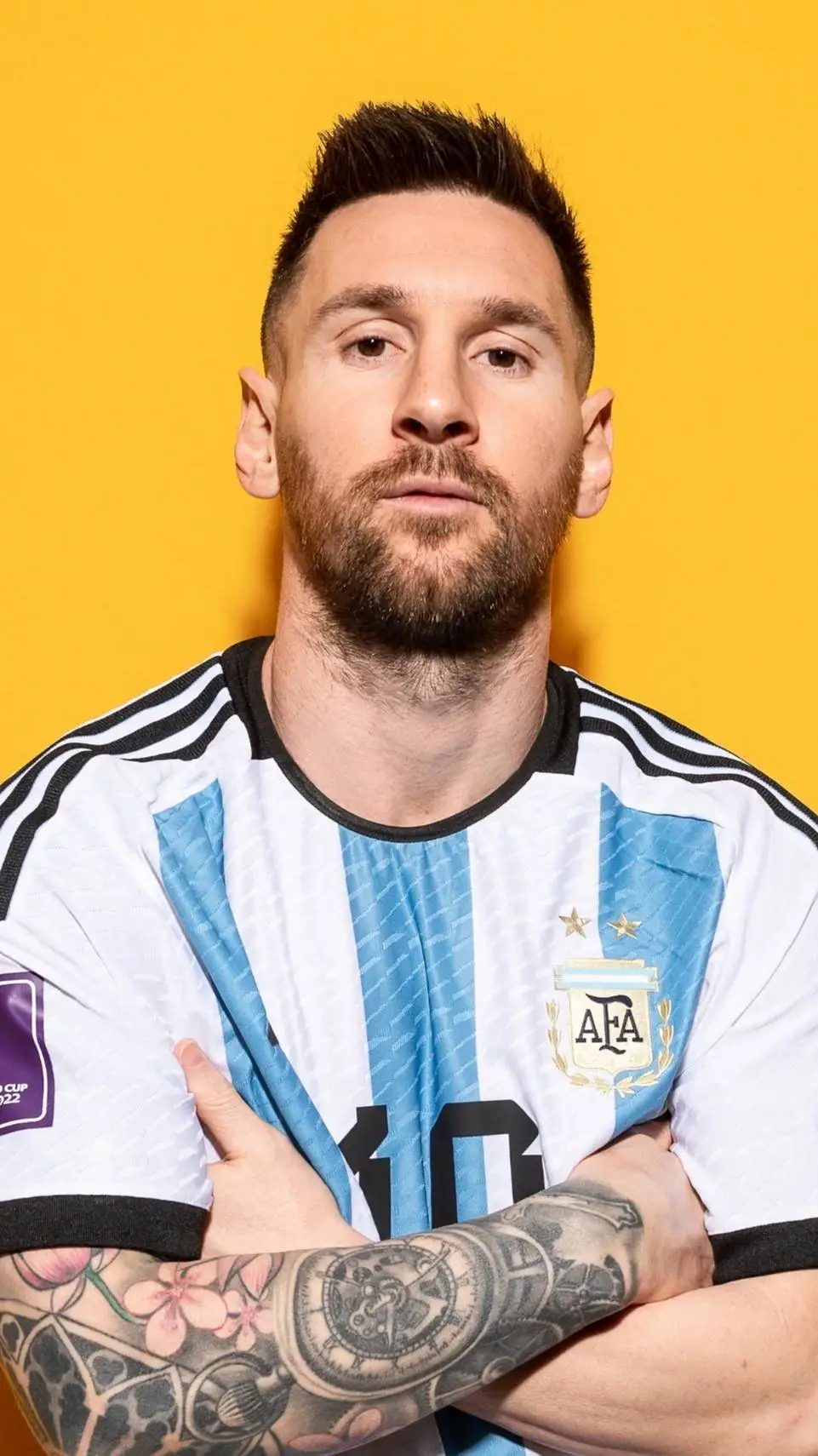 ai character: Messi background