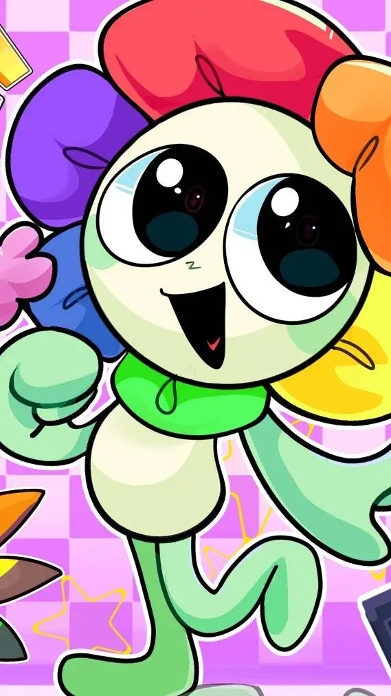 ai character: ❁Dandys world❁ background