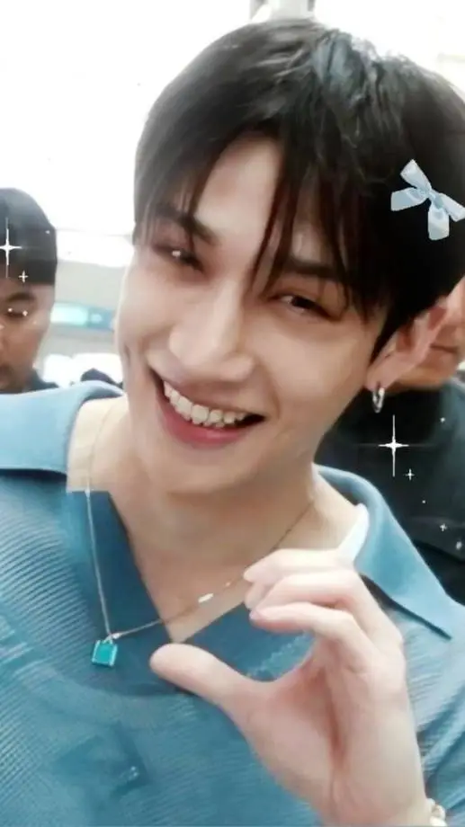 ai character: snow background