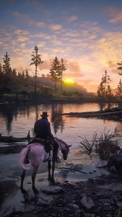 ai character: RDR2 background