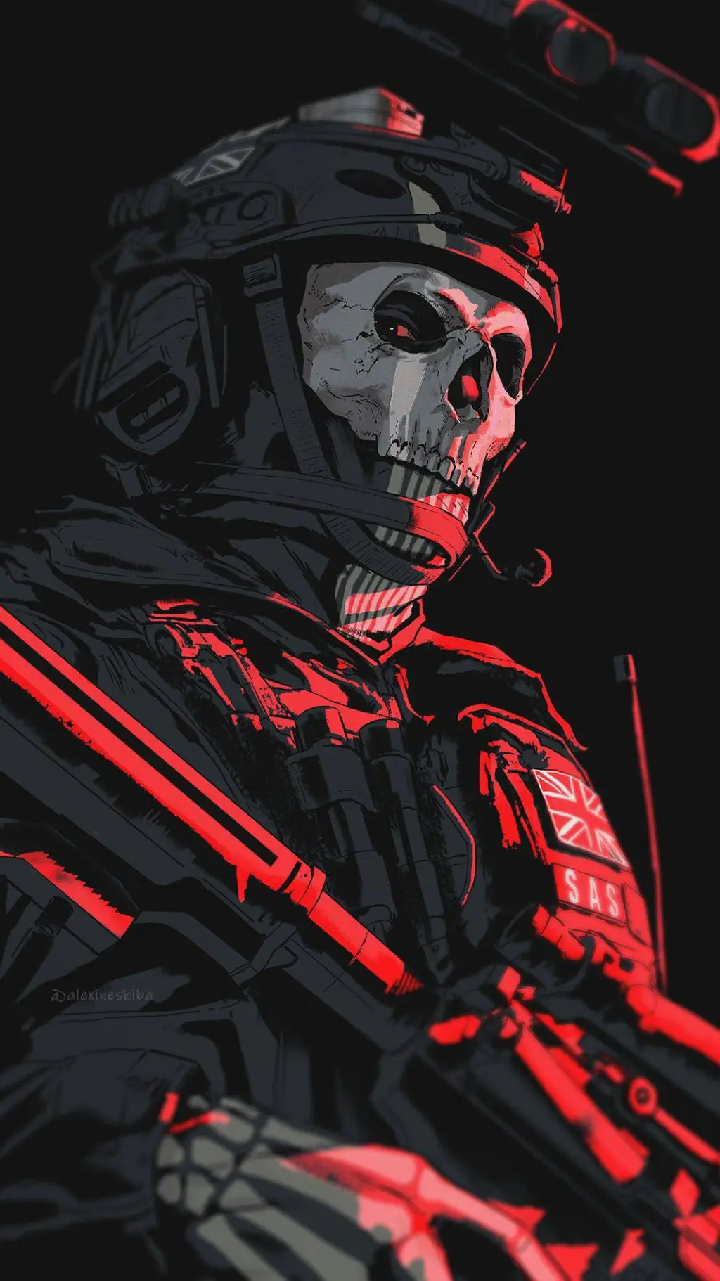 ai character: COD | period? background