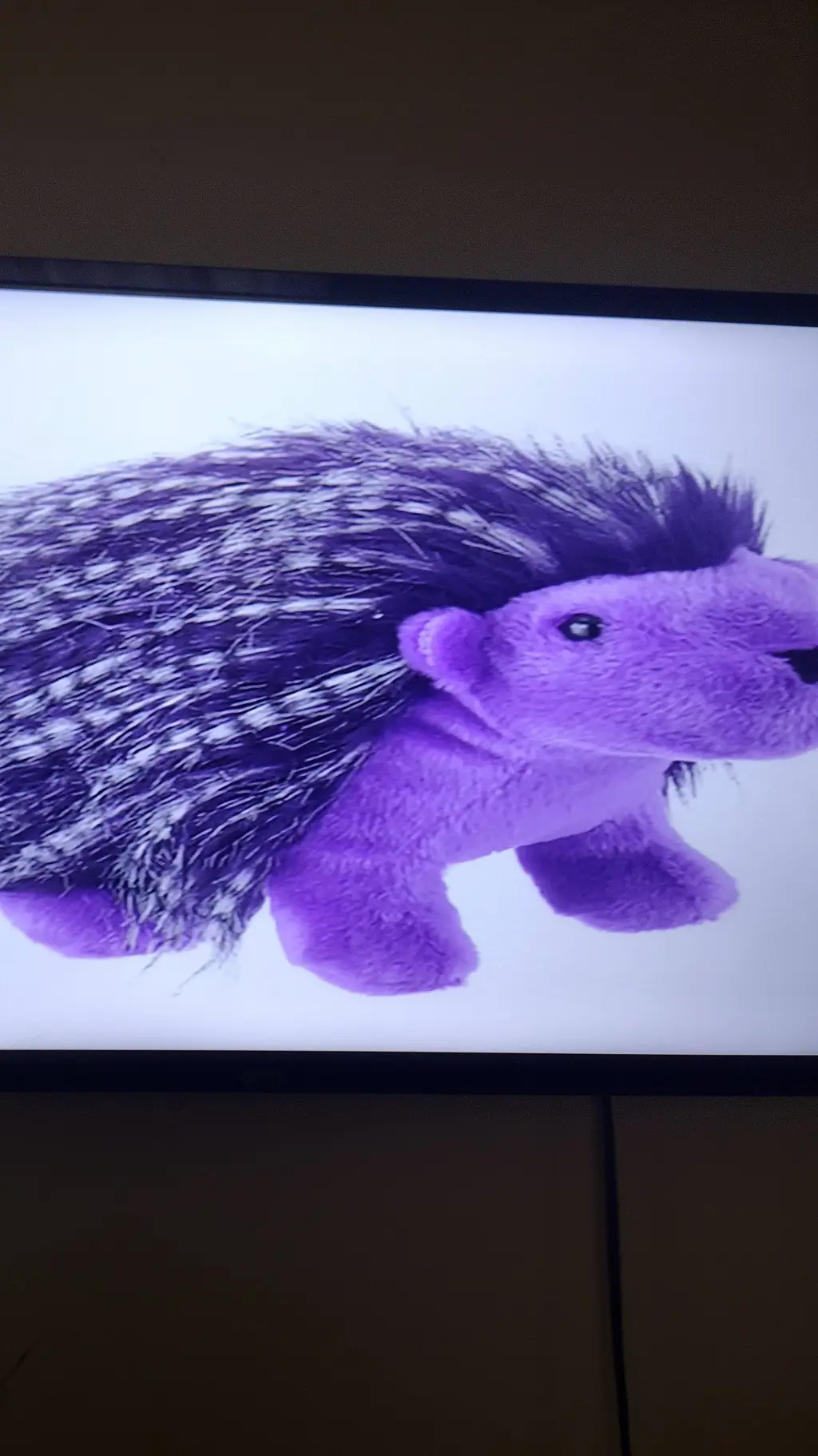 ai character: Purple Hedgehog background