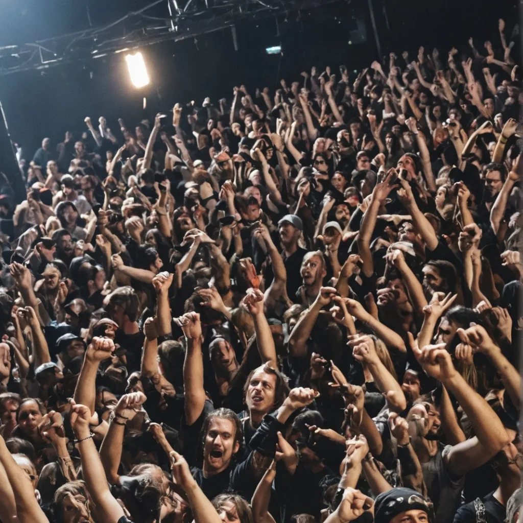 chat with ai character: Metal Concert