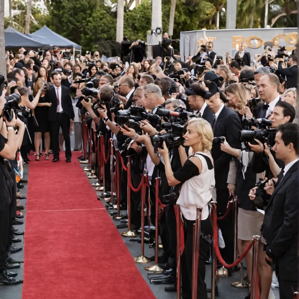 chat with ai character: Red Carpet Event