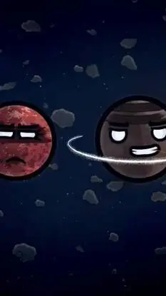 ai character: The Dwarf Planets2 background