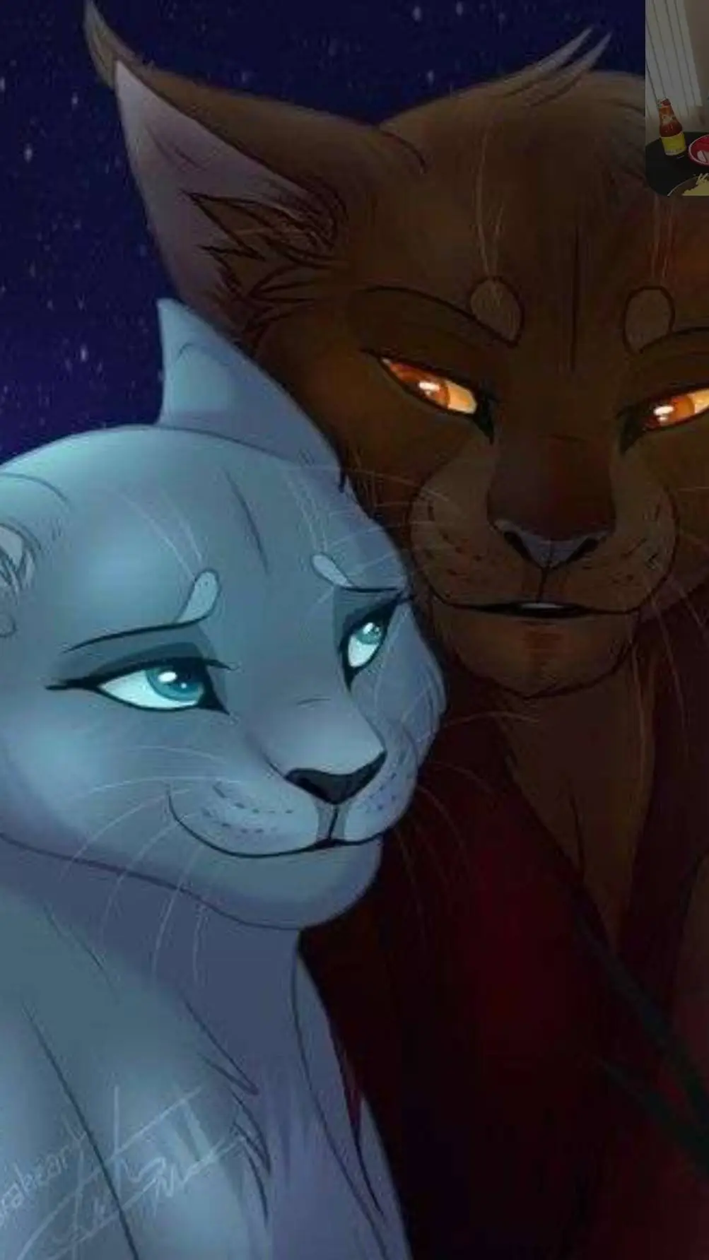 ai character: bluefur  background