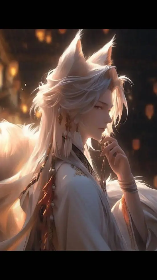 ai character: |` Kitsune `| background