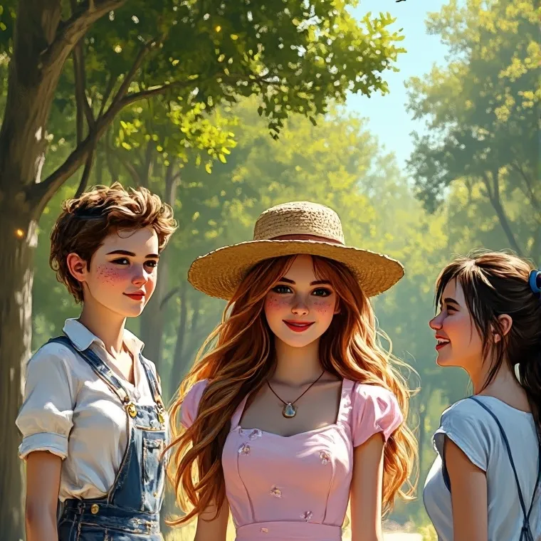 chat with ai character: 3 sisters 