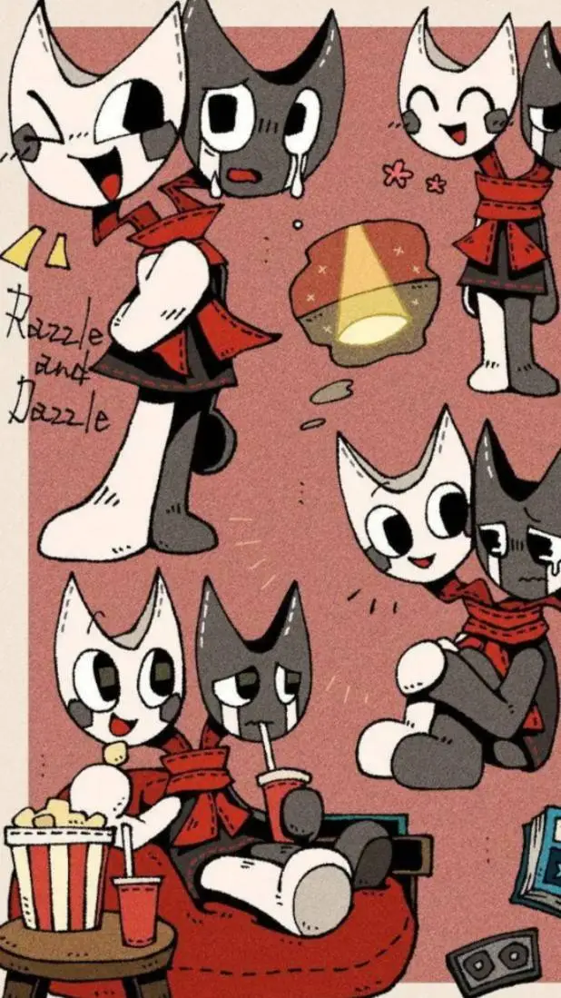 ai character: Razzle N Dazzle! 🎭 background