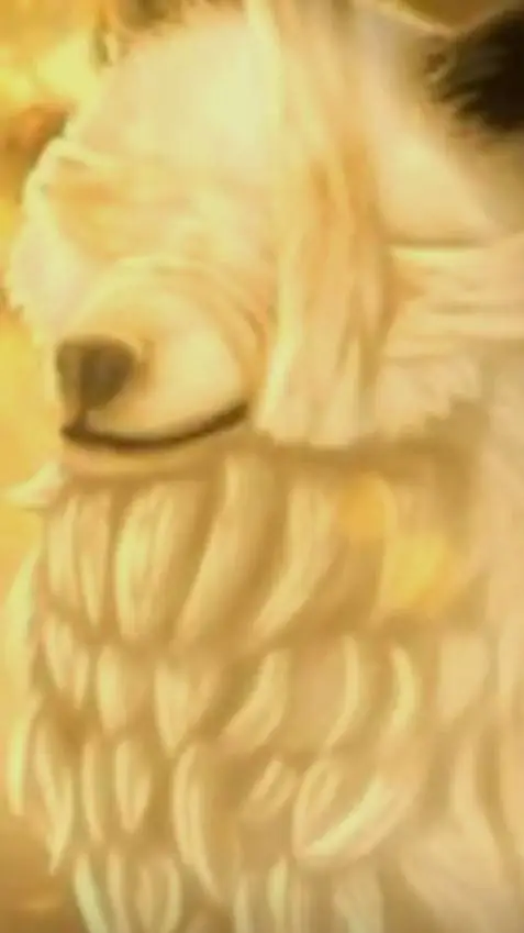 ai character: Wolf_LunaStar background