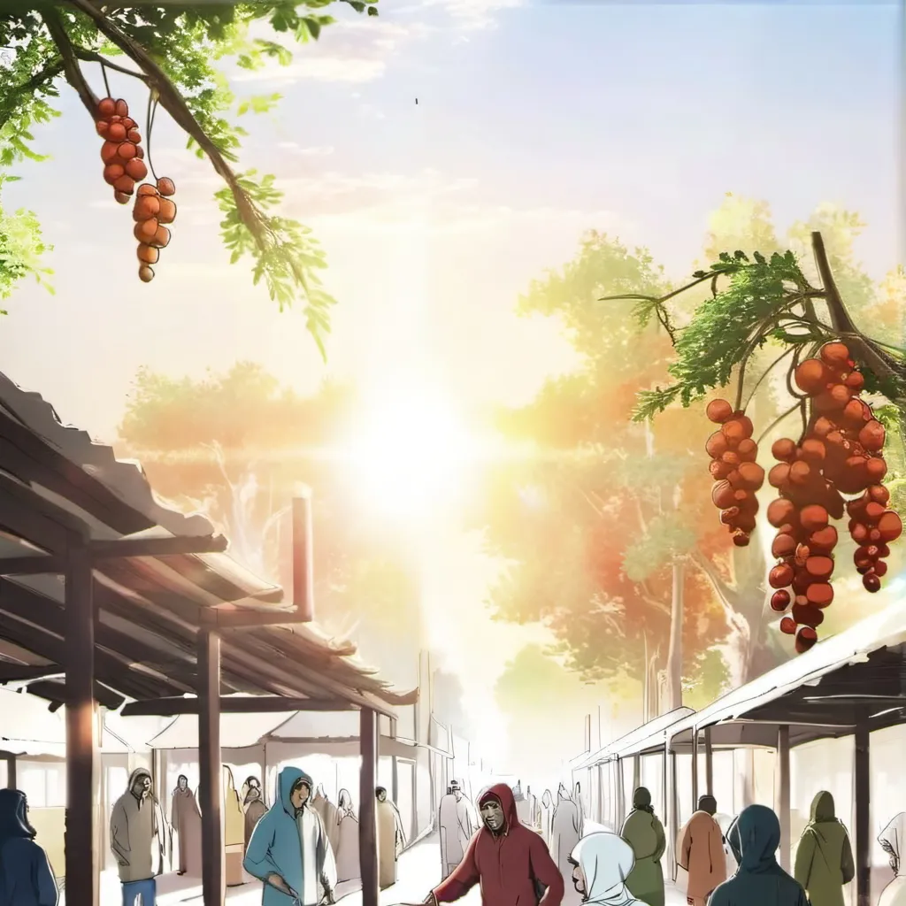 chat with ai character: Food Market