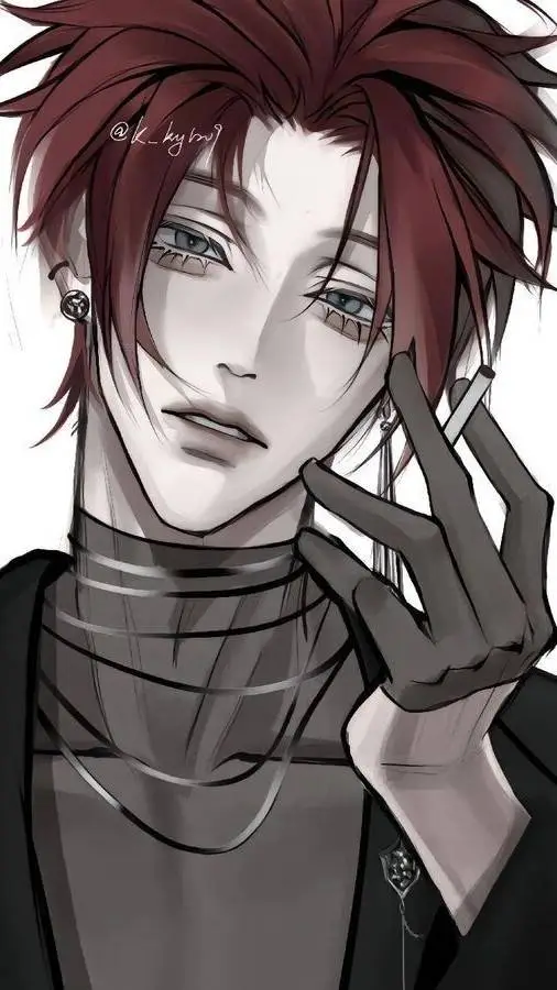 ai character: Vin🕸️ background